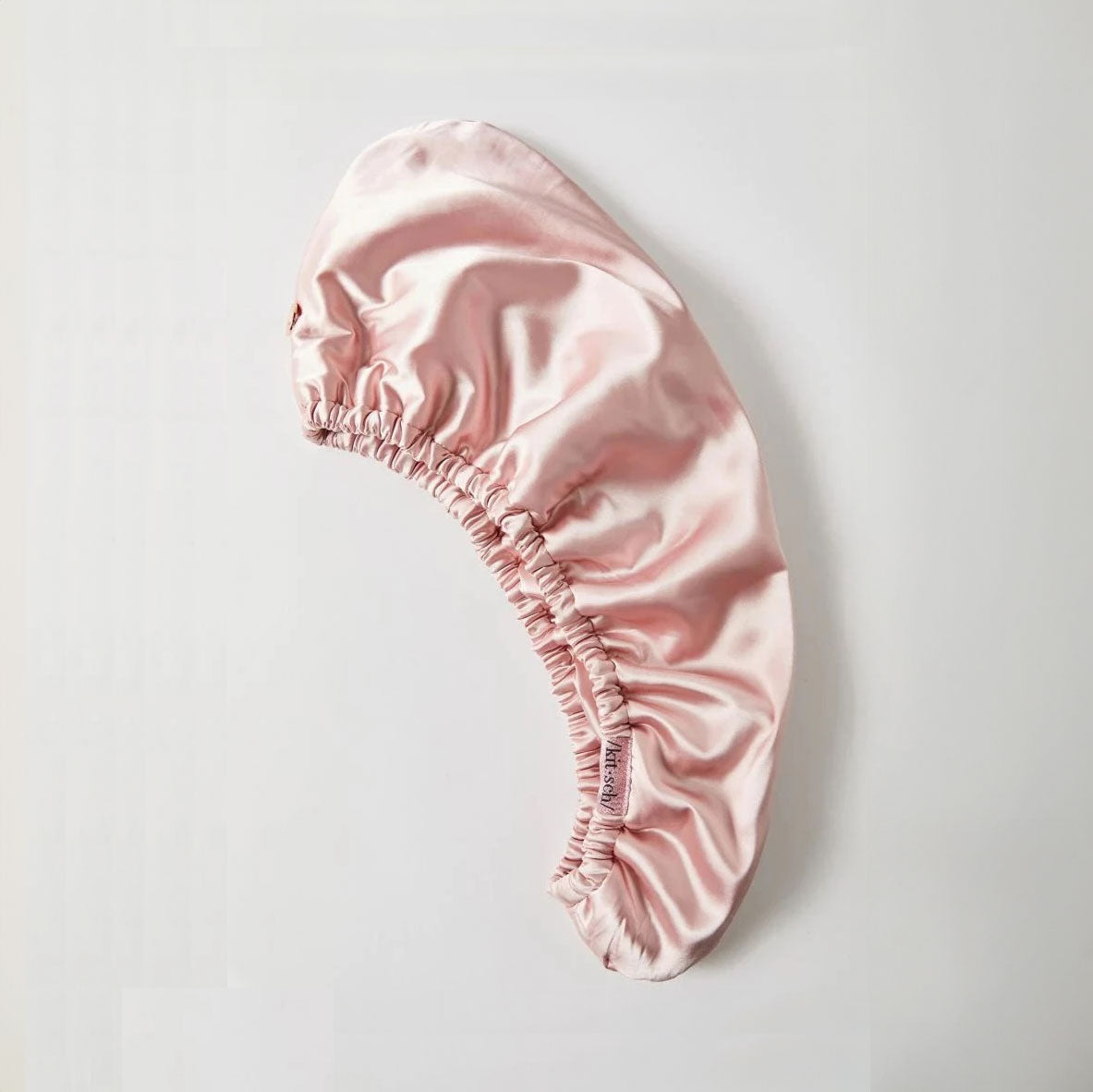 Kitsch - Satin Wrapped Hair Towel (Blush)