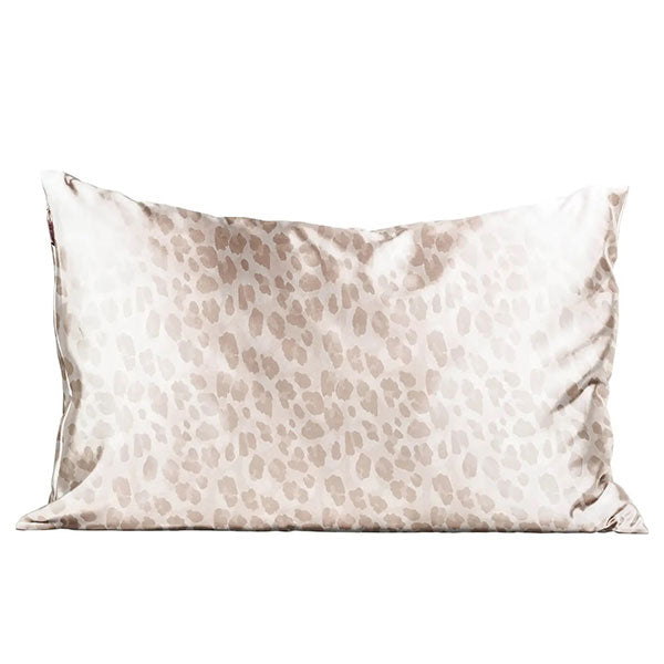 Kitsch Satin Pillowcase - Leopard (Standard/Queen Size 26" x 19")
